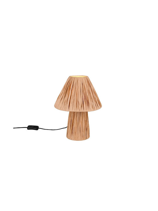 Trio Lighting Table Lamp with Brown Shade and Base