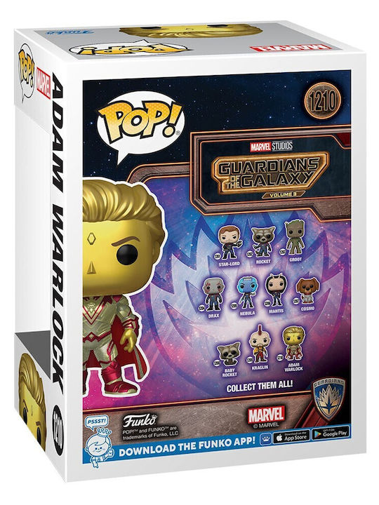 Funko Pop! Marvel: Guardians of the Galaxy - Marvel 1210 Bobble-Head