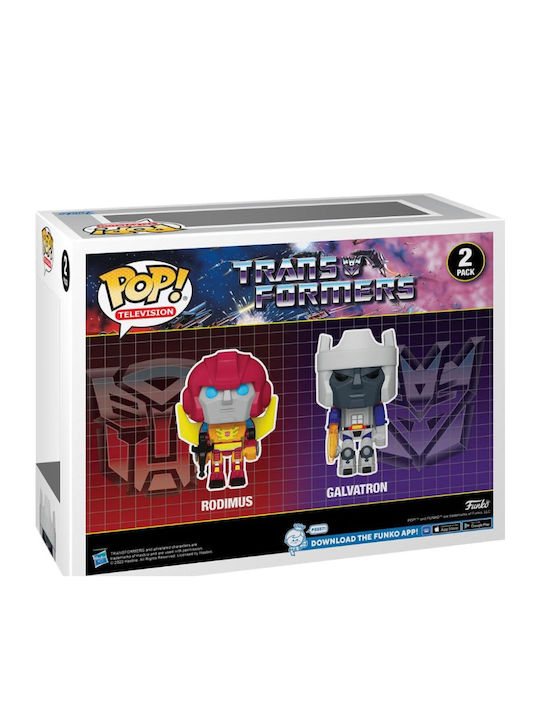 Funko Pop! Retro Toys Movies: Transformers - Rodimus & Galvatron 2-Pack Limited Edition