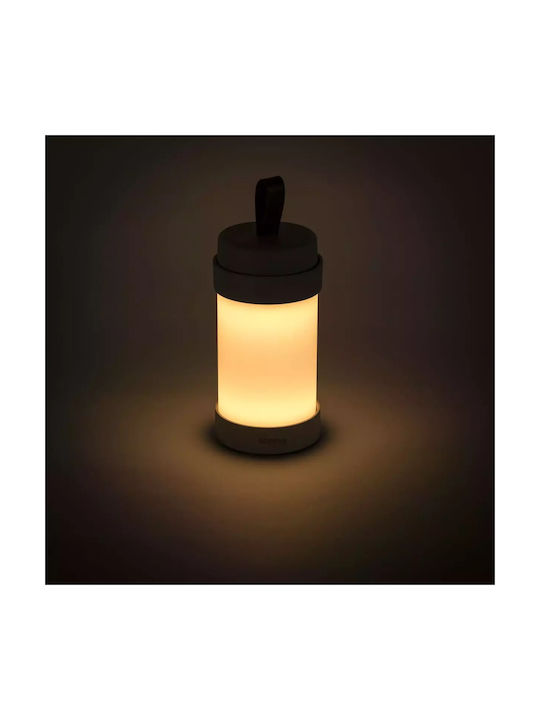 Sompex Plastic Lampă de masă LED cu Abajur Bej și Bază