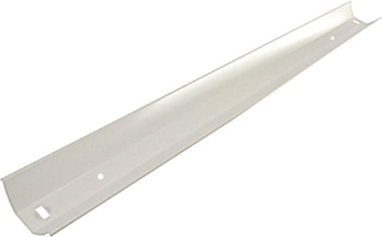 Aca Replacement Reflector for Lighting Fixtures made of Aluminum for 1x36W Fixture Silver T8136RE