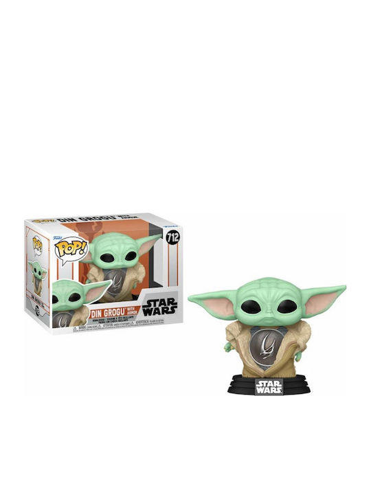 Funko Pop! Movies: Din Grogu with Armor Bobble-Head
