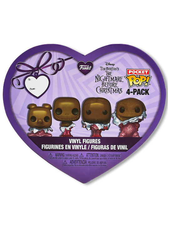 Funko Pocket Pop! Movies: 4 Pack Valentine Chocolate 4τμχ