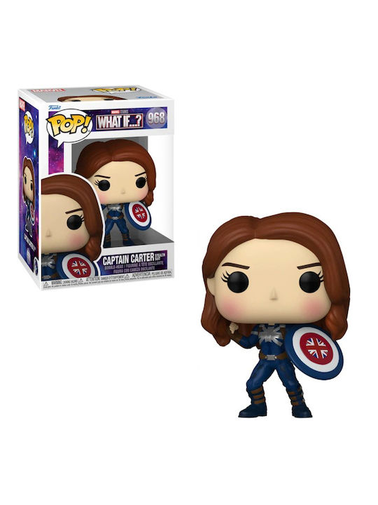 Funko Pop! Marvel: Captain Carter Stealth Suit Bobble-Head