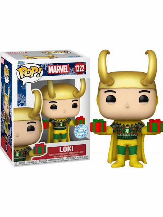 Funko Pop! Loki (with Sweater) (Metallic) Bobble-Head Special Edition