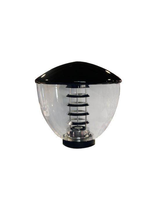 Aca Aca Außenstehlampe Laterne Für Außenbereich IP65 Für E27 Fassung Silber
