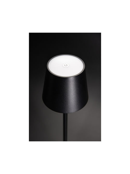 Securit Felina Outdoor Floor Lamp with Warm White Light IP54 Black