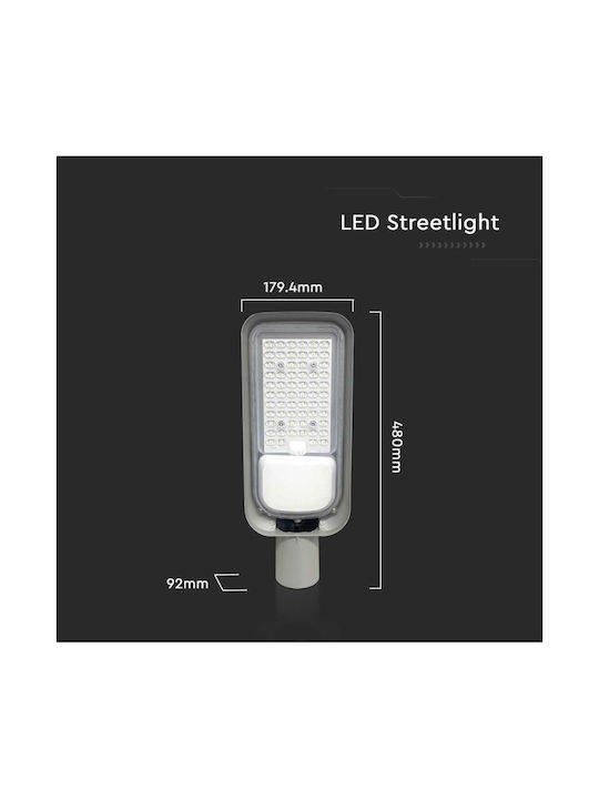 V-TAC Outdoor Floor Light LED Road 100W with Natural White Light IP65 Gray