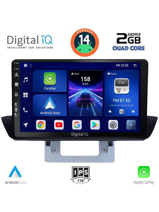 Digital IQ Ηχοσύστημα Αυτοκινήτου για Mazda BT-50 2012-2019 (Bluetooth/USB/AUX/WiFi/GPS/Apple-Carplay/Android-Auto) με Οθόνη Αφής 9"