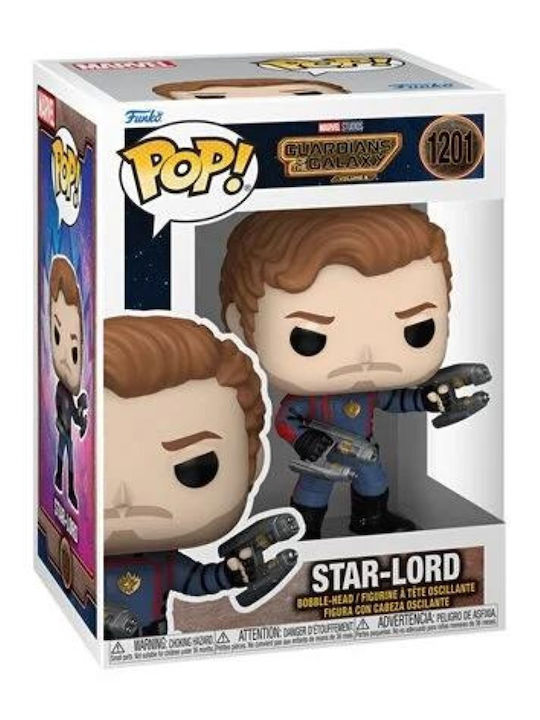 Funko Pop! Bobble-Head Marvel: Guardians of the Galaxy - Star-Lord 1201 Funko Pop! Bobble-Head Marvel: Guardians of the Galaxy - Star-Lord 1201