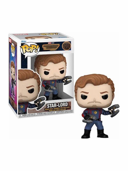 Funko Поп! Marvel: Пазители на галактиката - Star-Lord 1201 Люлееща се глава