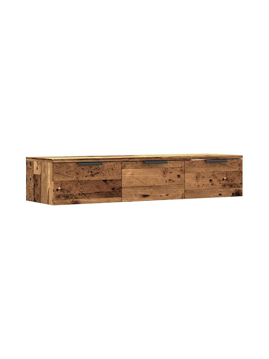 Έπιπλο Τηλεόρασης Καφέ Μ102xΠ30xΥ20cm
