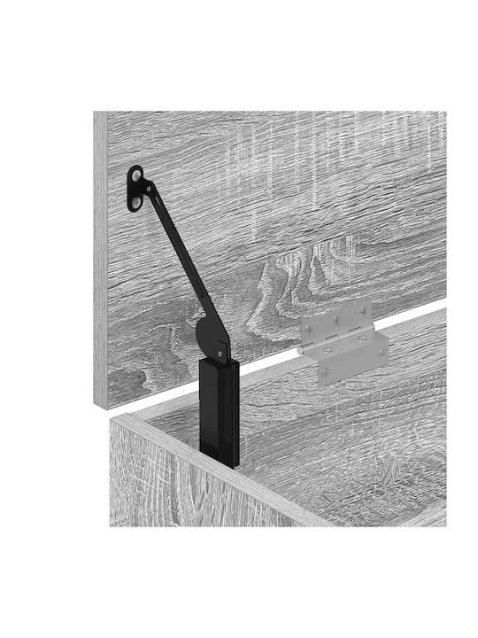 Entry Furniture with Shoe Rack Sonoma Gray 102x30.5x45cm
