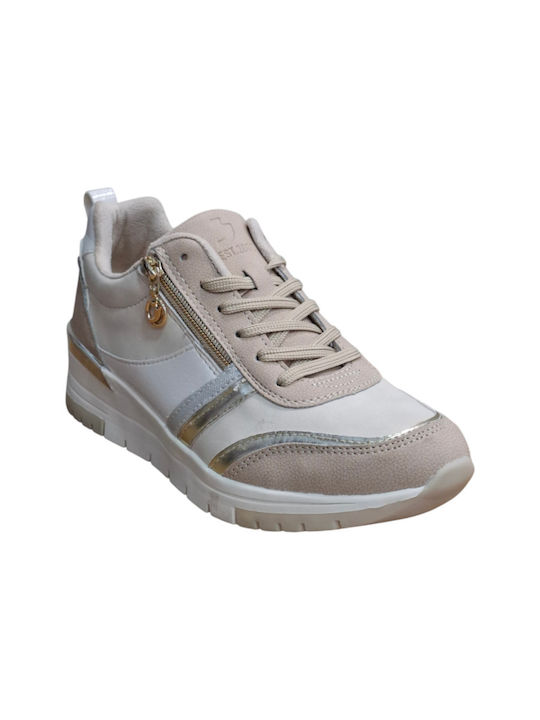 Damen Sneakers Beige