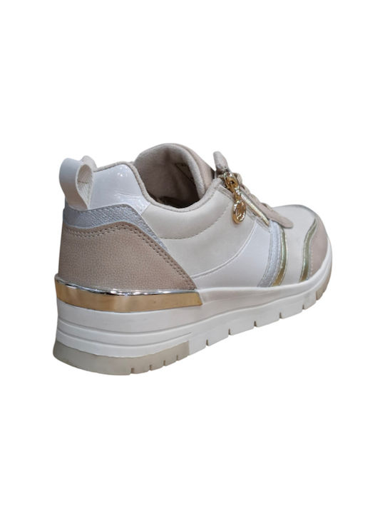 Damen Sneakers Beige