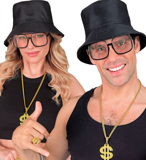 Αξεσουαρ Γυαλια " 90s Hip Hop Glasses Transparent Lenses"