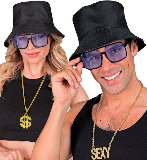 Αξεσουαρ Γυαλια " 90s Hip Hop Glasses Azure Lenses"
