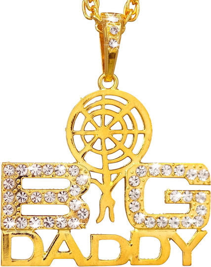 Halskette Accessoire Gold Big Daddy 65 cm