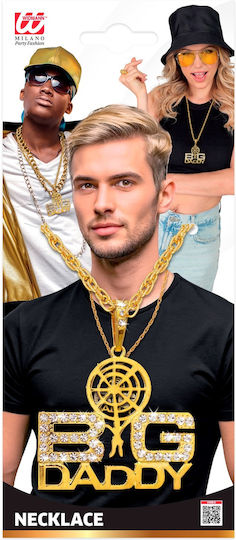 Halskette Accessoire Gold Big Daddy 65 cm