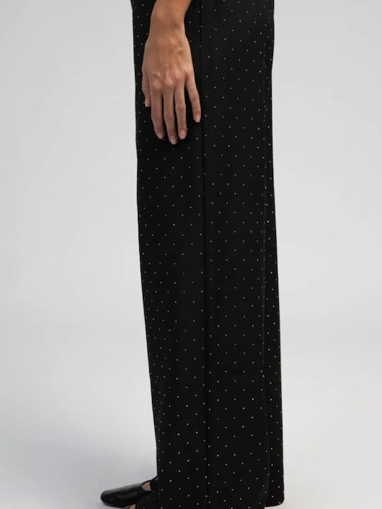Damen Hochbund Pantaloona mit Gummiband Schwarze