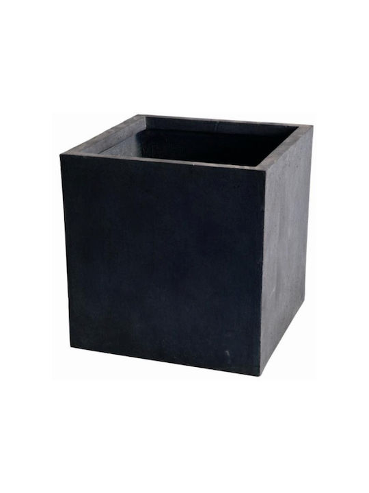 Harmony Γλάστρα Πήλινη Μαύρο 50x50x51εκ.