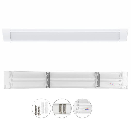 El195113 LED Flachleuchte 44W|3CCT Dip-Schalter|4400lm|1500x76xH25mm Enjoysimplicity