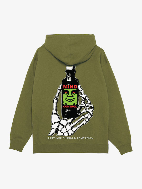Mind Control Sweatshirt Moss Green