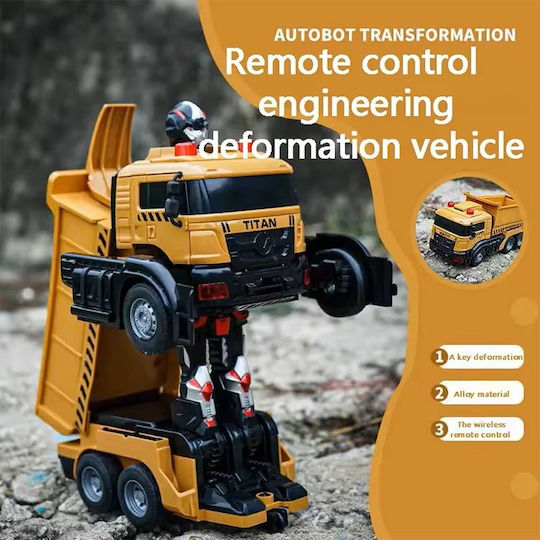 Jiahua Remote Controlled Construction Vehicle Yellow