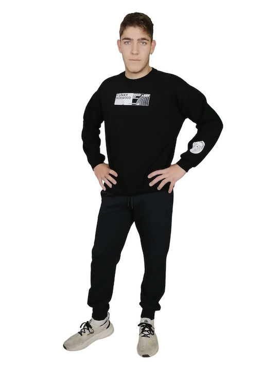 Sweatpants with Elastic Blue