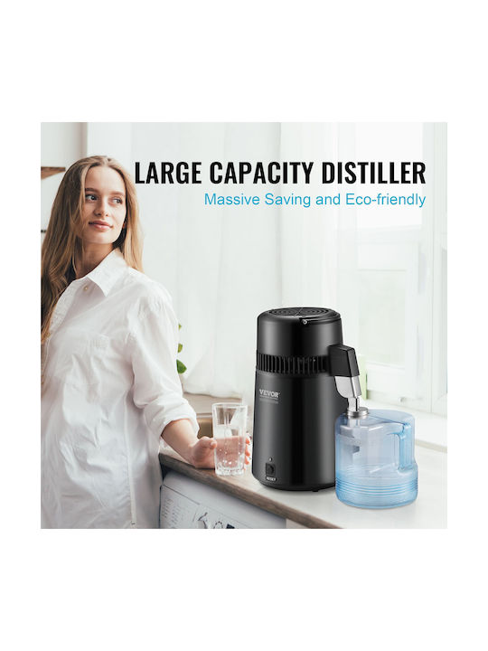Vevor Wasserflasche Rostfreier Stahl 4000ml Gray