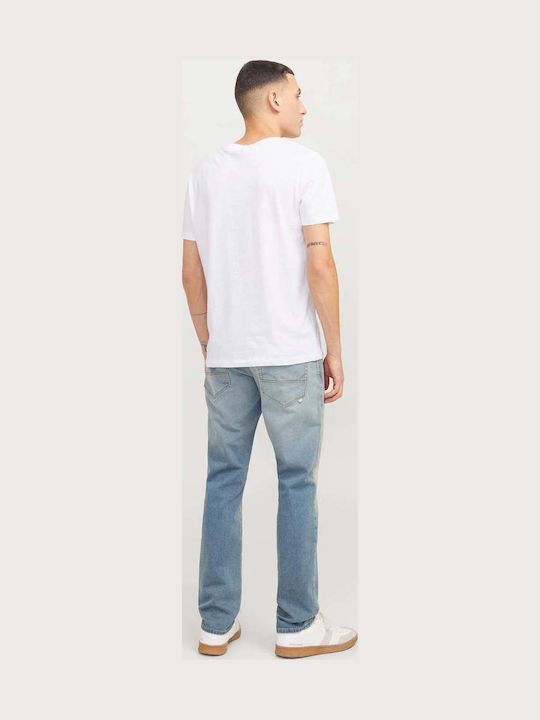 Jack & Jones Mike Ανδρικό Παντελόνι Τζιν Slim Fit Tapered Blue Denim
