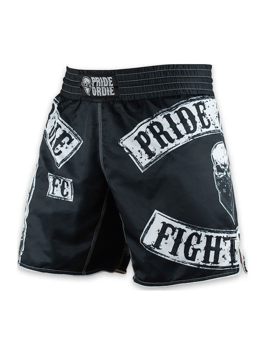 PrideOrDie POD254 Σορτσάκι MMA Μαύρο