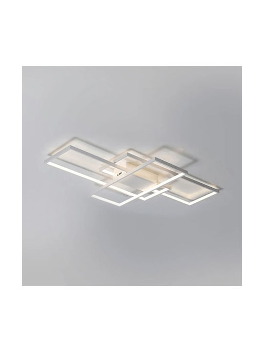 Toolight Plafonieră de Tavan Albă cu LED Integrat