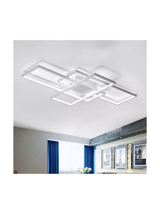 Toolight Plafonieră de Tavan Albă cu LED Integrat