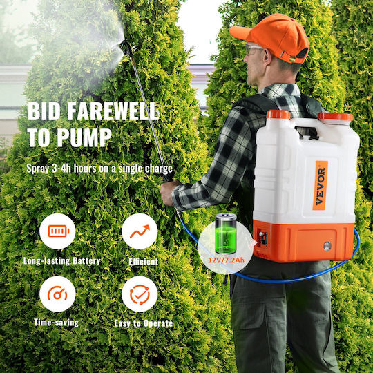 Vevor Backpack Sprayer Battery with Capacity 15lt
