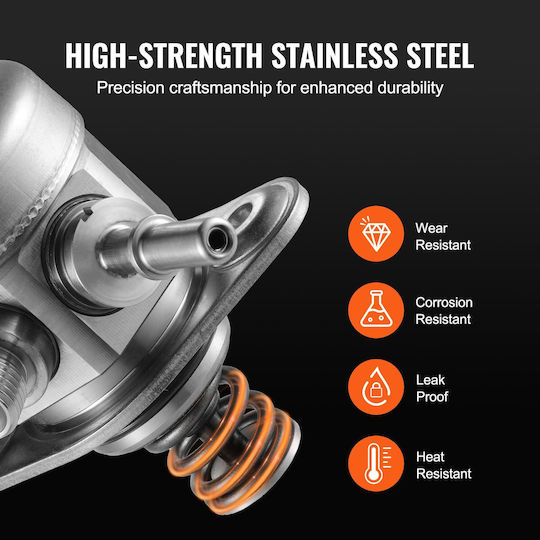 Vevor High Pressure Fuel Pump 50-80 L H Flow Rate 0.5 Mpa Pressure Hyundai Accent Sonata Tucson Veloster Kia Rio