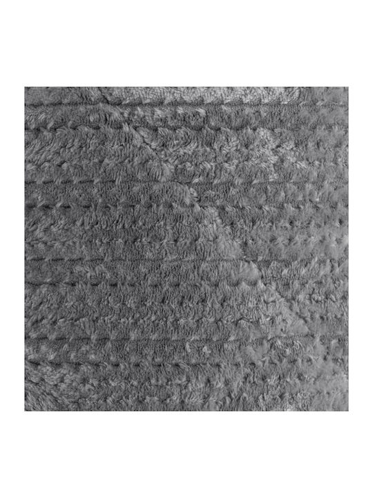 Lino Home Bettbezug Großes Doppelbett 220x240cm Stacy Grey 800 GSMGsm