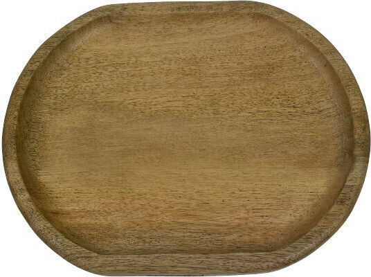 Nakaro Wood Πλατώ Σερβιρίσματος Ξύλινο 32x25x3εκ.