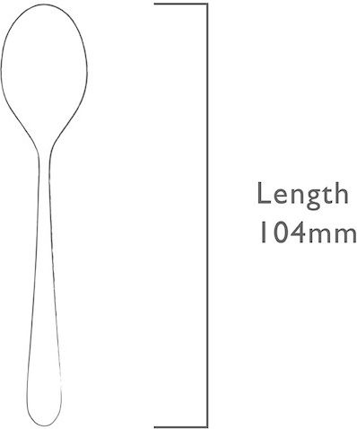 Robert Welch Coffee / Tea Stainless Steel Silver Spoon
