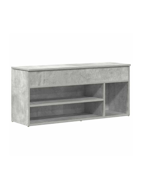 Entry Furniture Concrete Grey 102x30.5x45cm