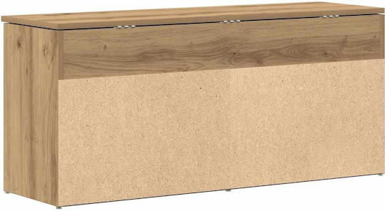 Entry Furniture with Shoe Rack Coffee 102x30.5x45cm