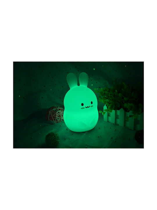 FreeOn Nachtlichter Für Das Kinderzimmer LED Eule Usb Weiß Mit RGB Licht