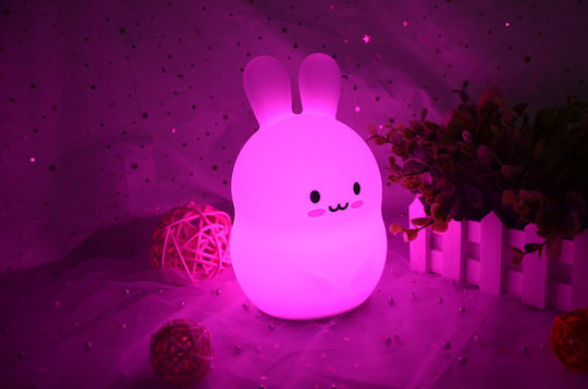FreeOn Lămpi De Veghe Pentru Copii LED Bufniță USB Alb Cu Iluminare RGB