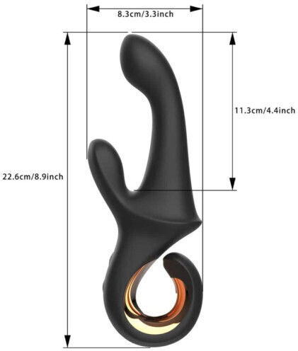 ToyBox Mini Δονητής Δακτύλου 8cm Χρυσός