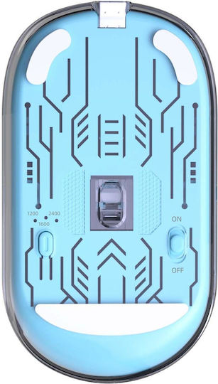 Meetion MT-BTM005 Wireless Bluetooth Mouse Blue