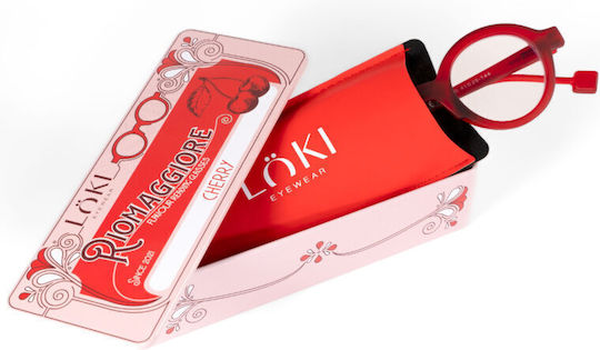 Loki Riomaggiore Lesebrille +1.00 Cherry 44368