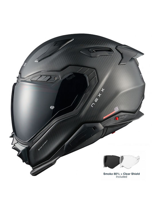 Nexx X.WST3 Zero Pro Carbon Matt Motorcycle Helmet Full Face DOT / ECE 22.06 1600gr with Pinlock and Sun Visor NEXX-01XS323425760