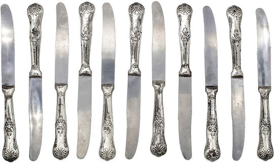 Savvas Design Besteckset Silber 51Stück
