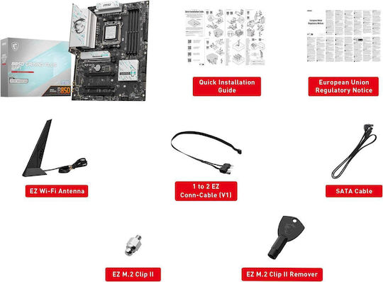 MSI B850 GAMING PLUS WIFI Дънна платка ATX с AMD AM5 Сокет