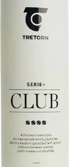Tretorn Serie+ Tennisbälle für Club 4 Stück